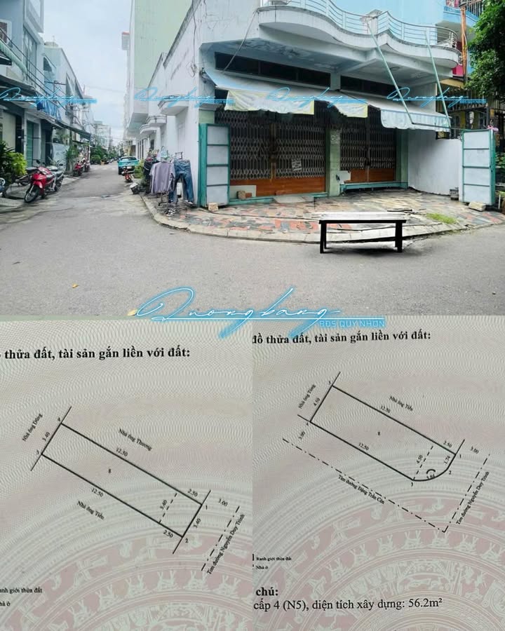 Đất ôm góc liền kề mặt tiền Nguyễn Duy Trinh Quy Nhơn 65m² giá 4.5 tỷ - Cơ hội đầu tư tuyệt vời!