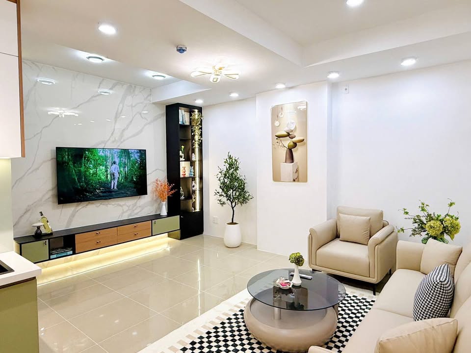 Căn hộ Hoàng Kim Thế Gia Bình Tân 62m² giá 8 triệu - Full nội thất chỉ việc vào ở!