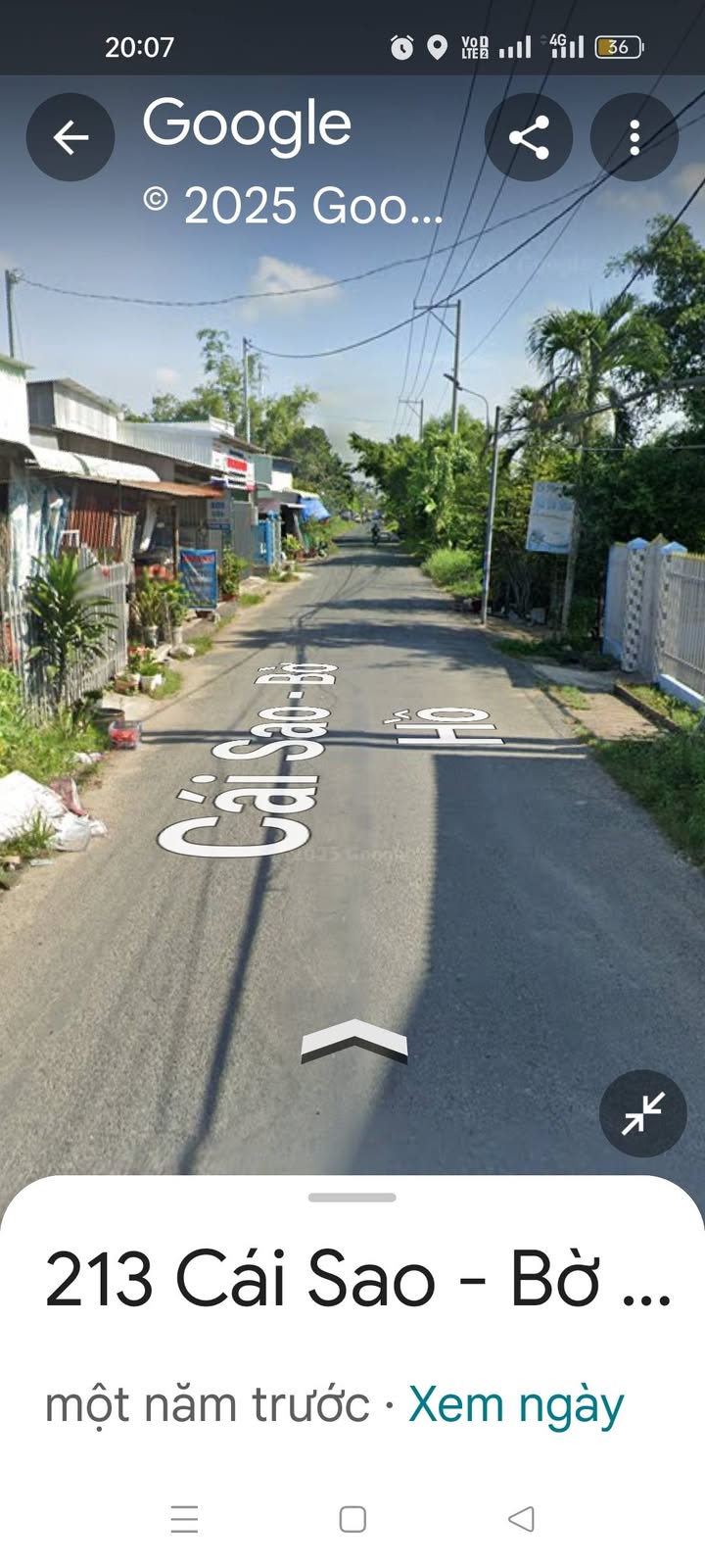 Nhà cấp 4 đường Cái Sao Bờ Hồ, Long Xuyên 163m² giá 1.65 tỷ - Sổ hồng hoàn chỉnh!