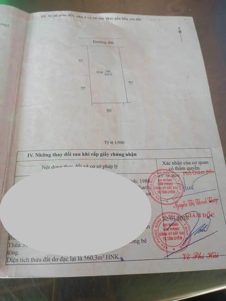 Đất nền Tân Vĩnh Hiệp, Tân Uyên 578m² giá chỉ 4.8 tỷ - Cơ hội đầu tư lý tưởng!