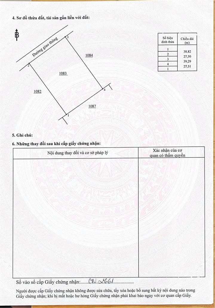 Đất nền mặt tiền đường Long Phước 1.074m² giá 9 tỷ - Đầu tư sinh lời ngay!