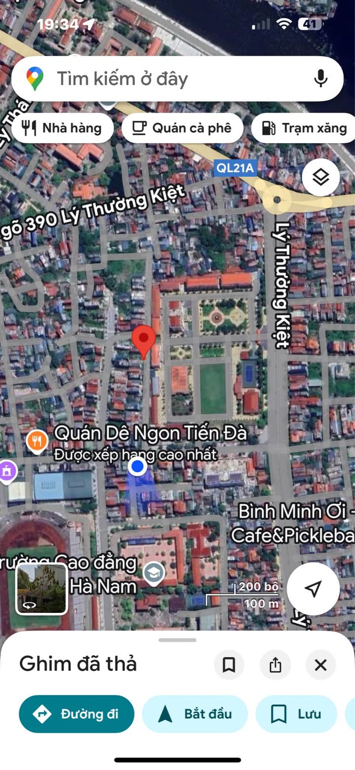 Đất nền phường Lê Hồng Phong Phủ Lý 72,1m² giá 2,66 tỷ - Vị trí đắc địa gần trường học!