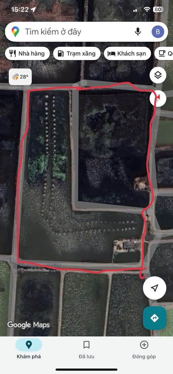 Đất nền Hòa Bình Bạc Liêu 20.000m² giá 1.2 tỷ - Đất vuông vắn, đường đi thuận tiện!