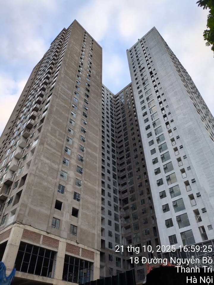 Chung cư Bluegem Thanh Trì 95m² giá 5.33 tỷ - Sẵn sàng bàn giao nội thất!