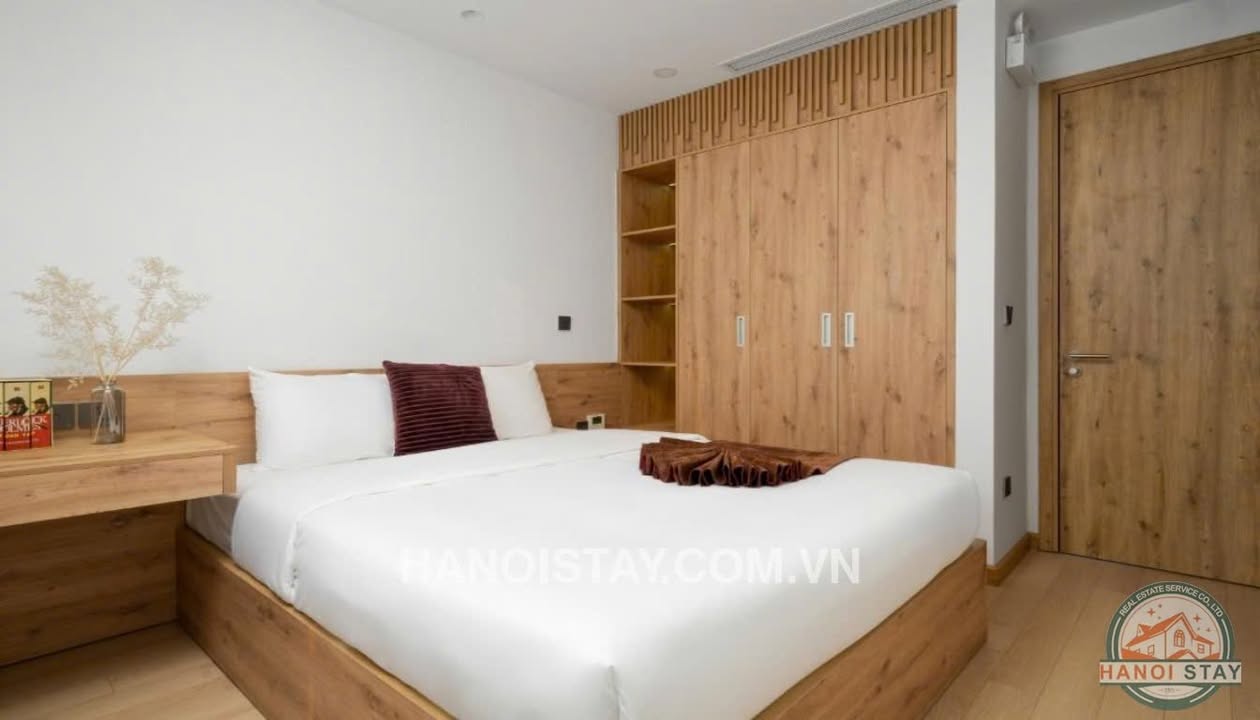 Căn hộ dịch vụ 1 phòng ngủ Đội Cấn, Ba Đình 50m² - Thiết kế hiện đại, đầy đủ nội thất!