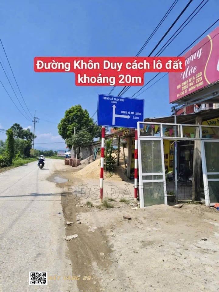 Đất thổ cư Mỹ Lương - Trần Phú 91m² giá 2 tỷ - Đầu tư sinh lời, vị trí đẹp!