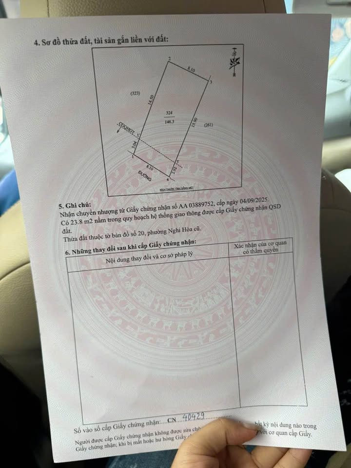 Bán lô đất Nghi Hòa, Cửa Lò 146,3m² giá 2 tỷ - Đầu tư sinh lời ngay!