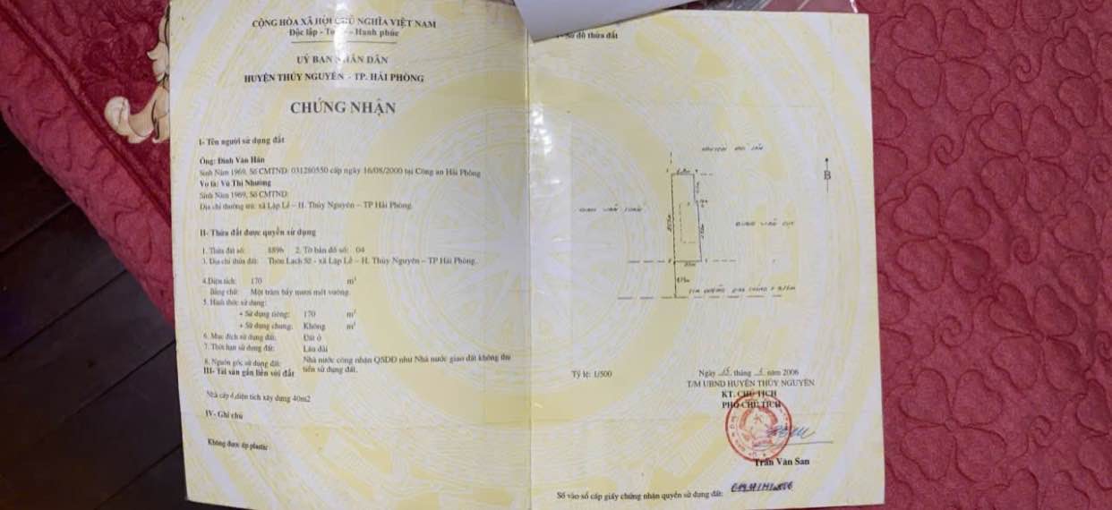 Đất mặt đường Trưởng Lạch Sẽ 170m² giá 10.37 tỷ - Cơ hội đầu tư tuyệt vời!