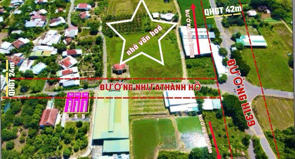 Đất mặt tiền đường Thành Hồ - Diên Thọ 92.7m² chỉ 999 triệu - Đầu tư sinh lời ngay!