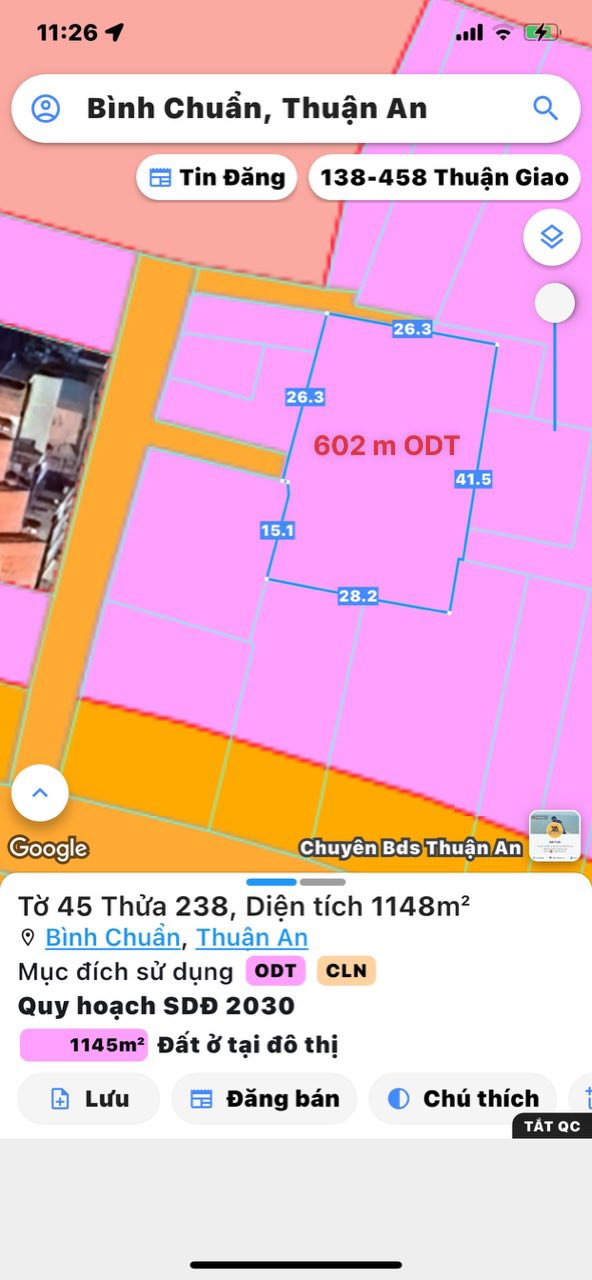 Đất nền An Phú Thủ Đức 1148m² giá 24 tỷ - Sổ hồng chính chủ, xây dựng tự do!