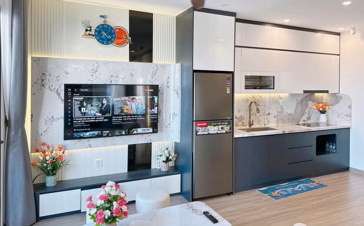 Căn hộ cho thuê Vinhomes Smart City Tây Mỗ 25m² giá 6 triệu - Đồ cơ bản, vào ở ngay!