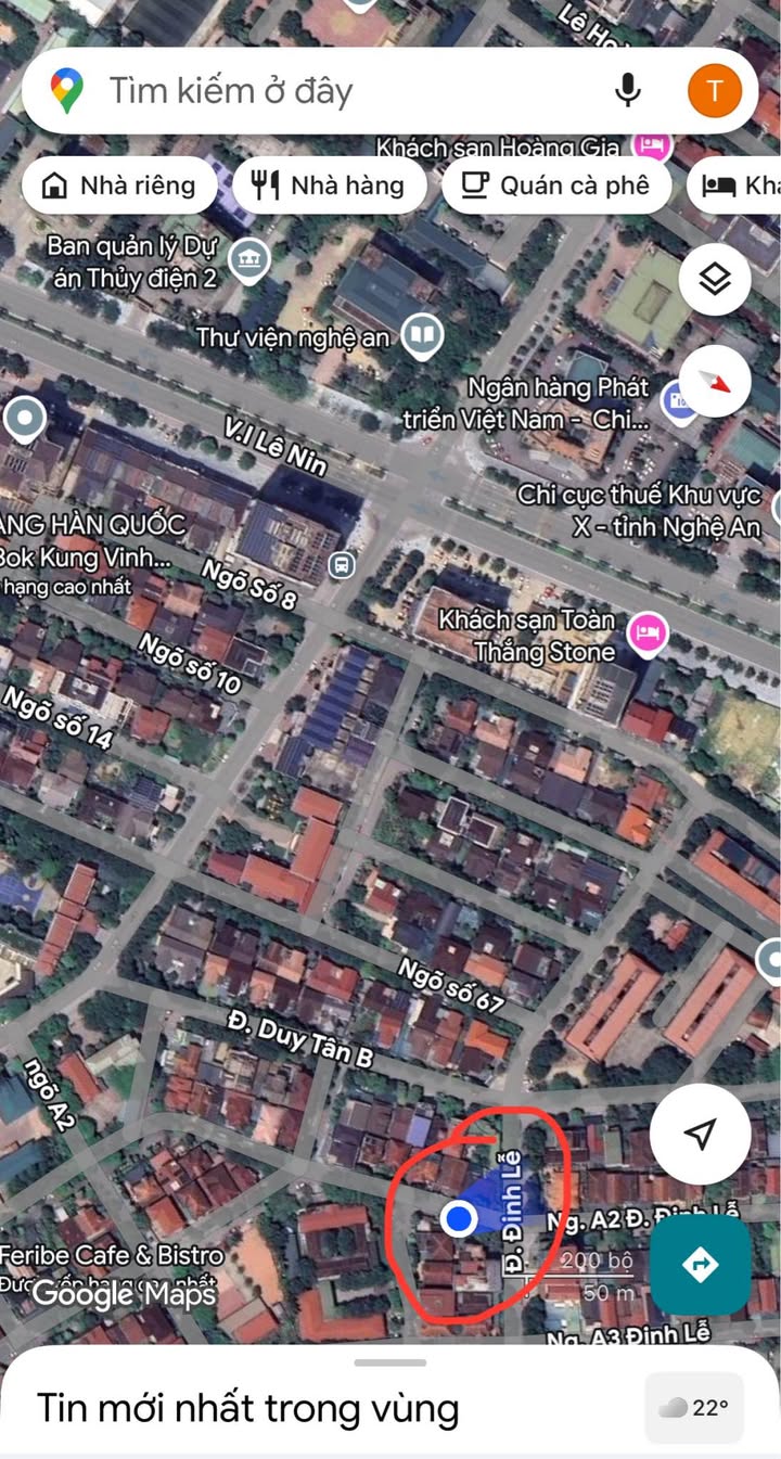 Văn phòng cho thuê tại 42 Đinh Lễ, TP. Vinh - Không gian làm việc lý tưởng!