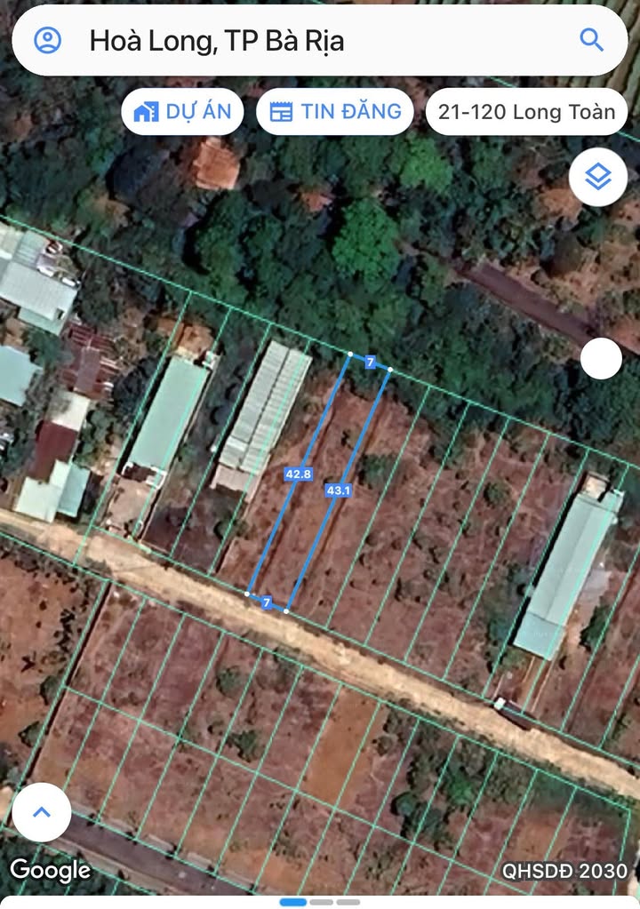 Đất nền mặt đường Tuyết Mai 5, Bà Rịa 299m² - Giá tốt không thể bỏ qua!