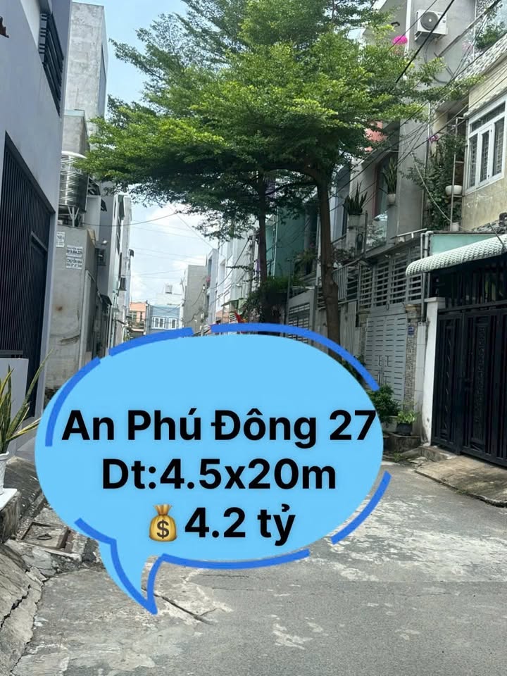 Đất nền 2 mặt đường An Phú Đông 88.8m² giá 4.2 tỷ - Cơ hội đầu tư lý tưởng