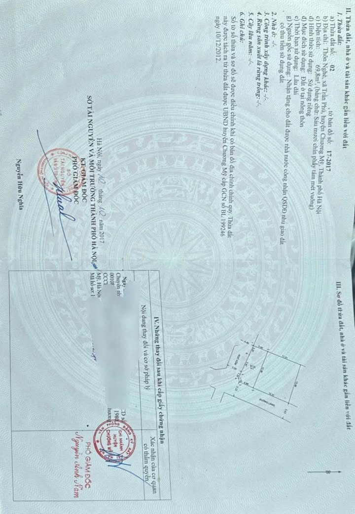 Đất nền Trần Phú, Chương Mỹ 70m² giá 1.8 tỷ - Lô góc mặt tiền thông thoáng!