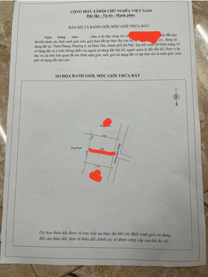 Đất nền Đan Phượng 6m² giá đầu tư - Chính chủ cần bán gấp!