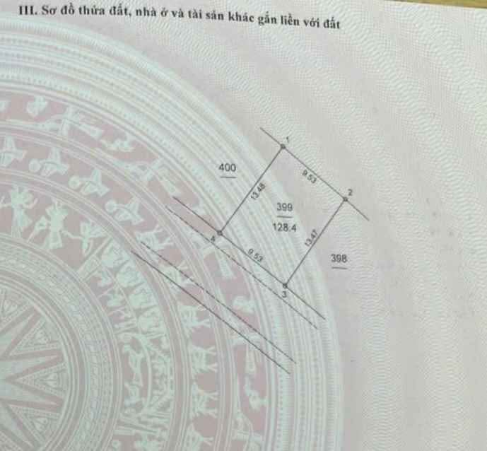 Đất dịch vụ Trũng Lai Xá, Hoài Đức, Hà Nội 128.4m² - Vị trí đẹp, đầu tư sinh lời!