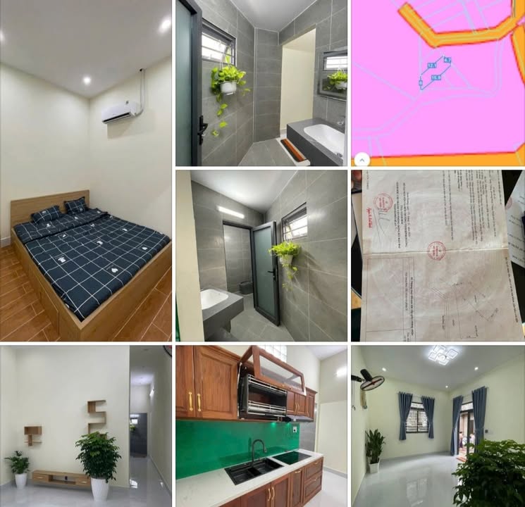 Nhà riêng 60m² Phường Đông Hòa giá 1.85 tỷ - Sổ đỏ chính chủ, đầy đủ nội thất!