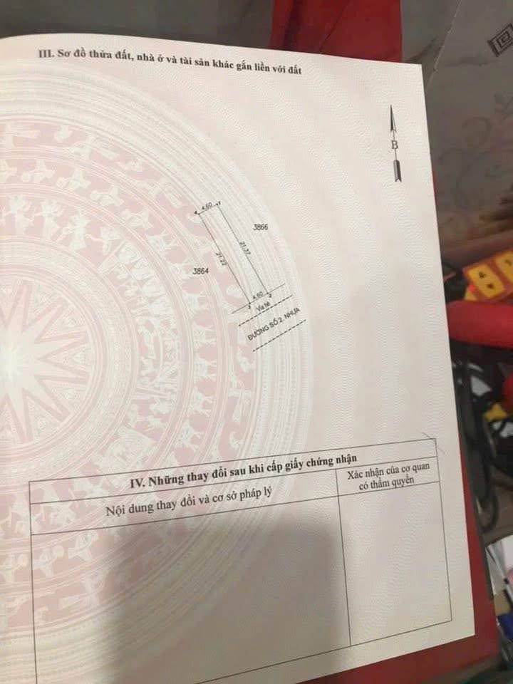Đất tái định cư Đồng Chàm Dĩ An 99m² giá 4.45 tỷ - Đường nhựa thông thoáng!