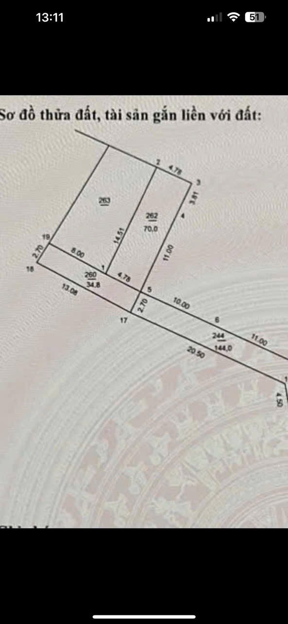 Đất nền chính chủ tại Đội 5, Tự Nhiên, Thường Tín, 70m² - Đầu tư sinh lời!