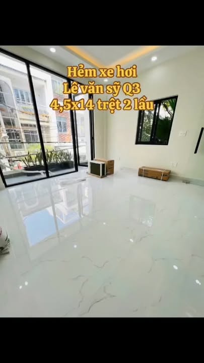 Nhà nguyên căn 220F Lê Văn Sỹ, Quận 3 - Thiết kế hiện đại, cho thuê 30 triệu/tháng!