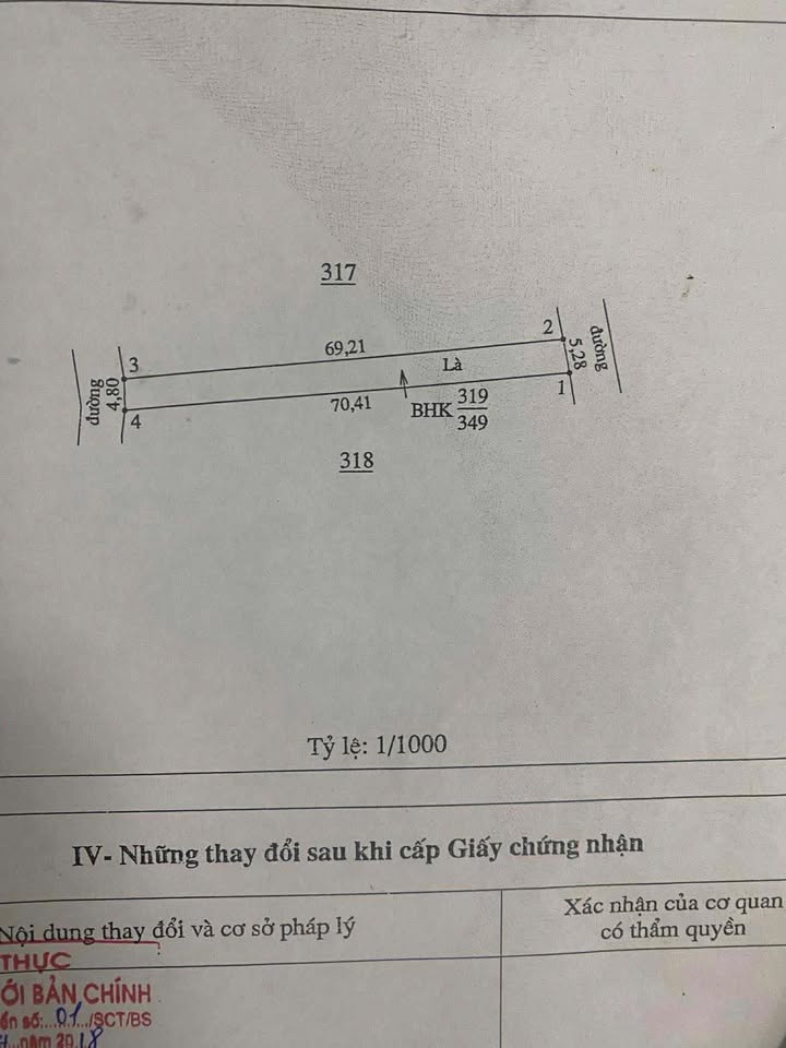 Đất nền Vĩnh Trụ, Lý Nhân 349m² giá 100 triệu - Cơ hội đầu tư hấp dẫn!