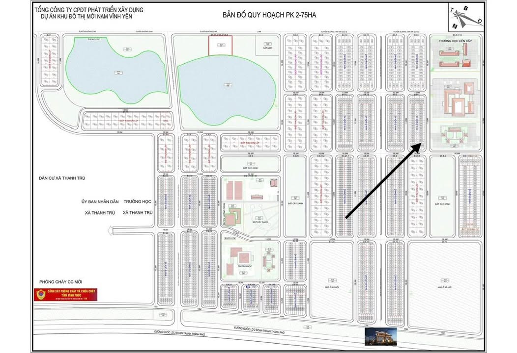 Đất nền KĐT Nam Vĩnh Yên 120m² giá 3.96 tỷ - Đất đẹp không lỗi