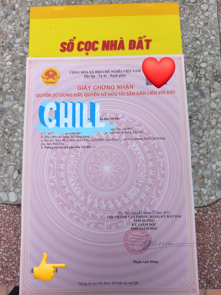 Đất nền An Hòa Tam Dương 126m² giá đầu tư - Sổ đỏ chính chủ