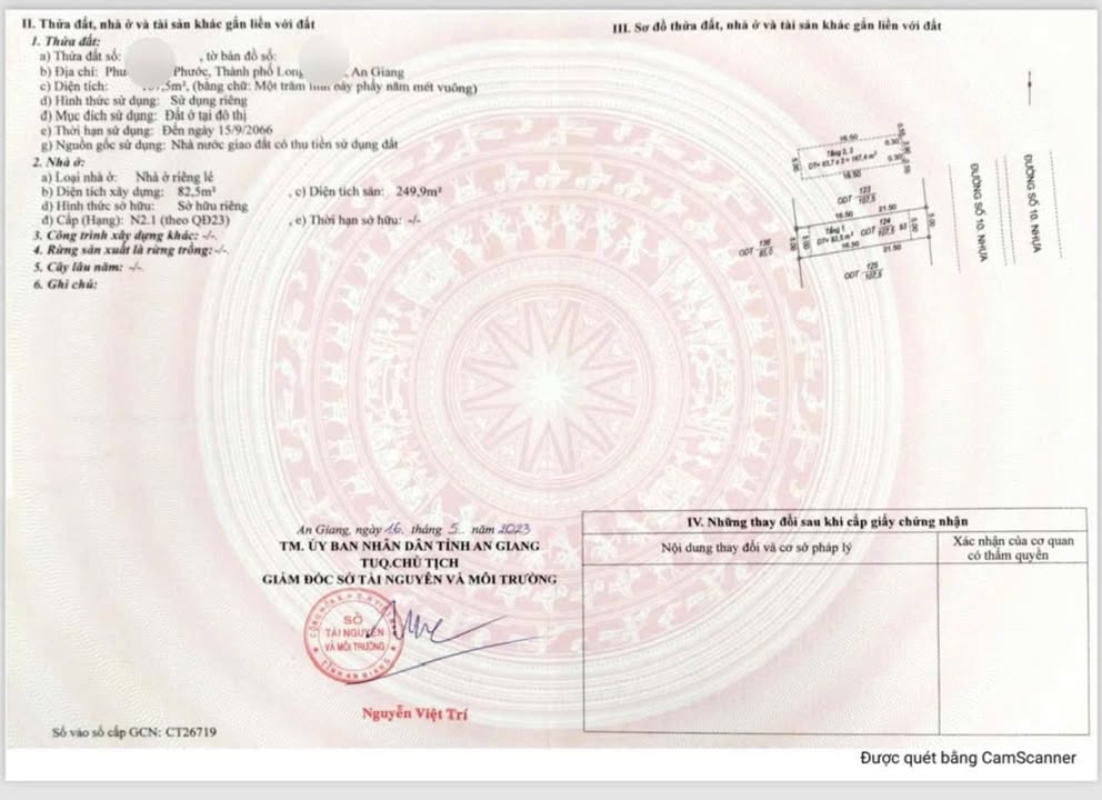 Townhouse Khu Đô Thị Tây Sông Hậu 107m² giá 5 tỷ - Thiết kế hiện đại, không gian linh hoạt!