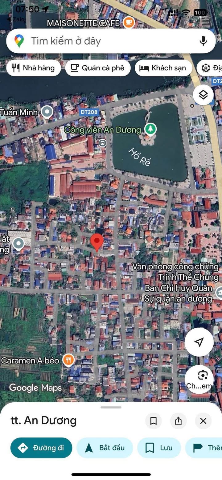 Đất liền kề Tổ 7, Phường An Dương 46m² giá chỉ 1.35 tỷ - Vị trí đắc địa gần trung tâm!