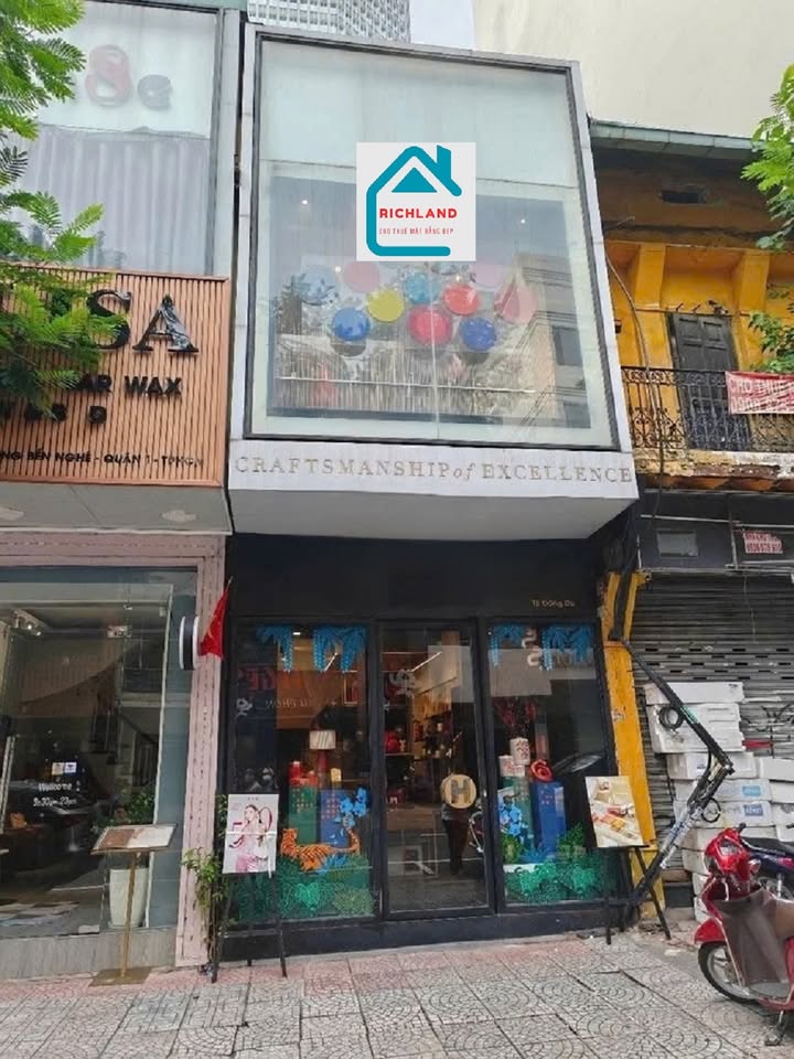 Nhà mặt tiền 15 Đông Du, Bến Nghé, Quận 1 - Giá thuê 169 triệu/tháng - Vị trí đắc địa trung tâm!