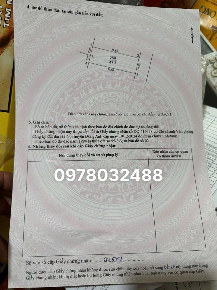 Đất Thụy Hà, Bắc Hồng, Đông Anh 47.2m² giá 3 tỷ - Cơ hội đầu tư hấp dẫn!