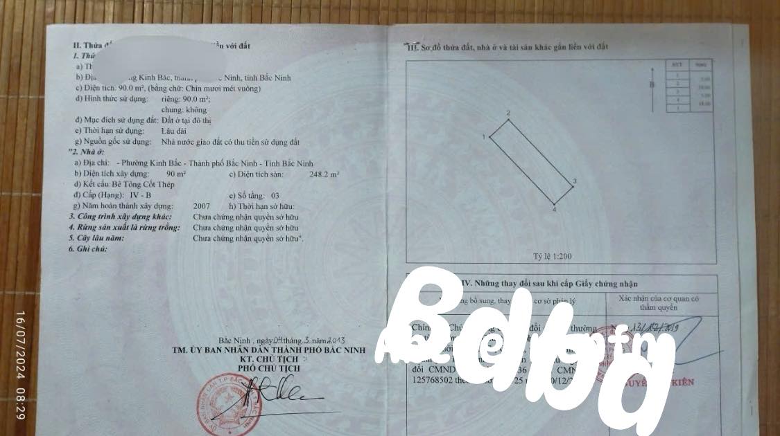 Nhà 4 tầng Nguyễn Công Hãng, Bắc Ninh 90m² giá 10 tỷ - Đầu tư sinh lời hấp dẫn!