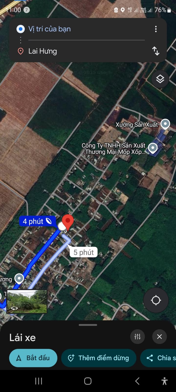 Đất nền Bàu Bàng 280m² giá 2 tỷ - Sổ hồng chính chủ, thuận lợi đầu tư!