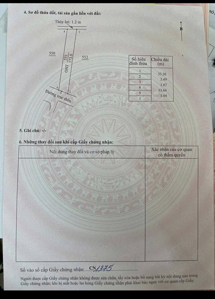 Đất thổ cư Bắc Hải Tiền Hải 172m² giá 9xx triệu - Đường ô tô thông thoáng!