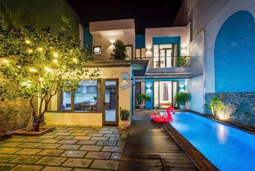 Villa cho thuê Mân Thái Đà Nẵng 180m² giá 45 triệu - Hồ bơi riêng, gần biển!
