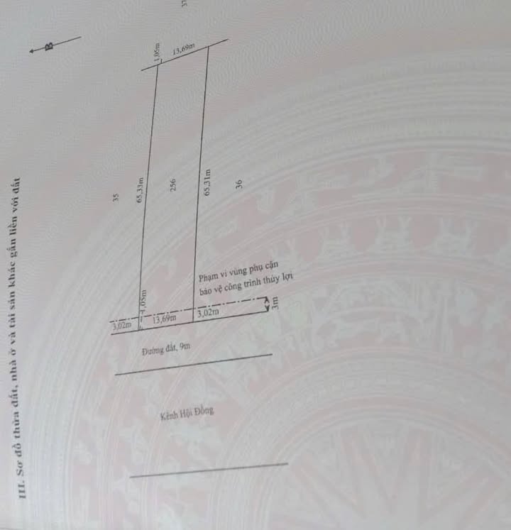 Đất lúa 1000m² tại xã Lương Hoà, Bến Lức - Giá chỉ 1.2 tỷ VND!