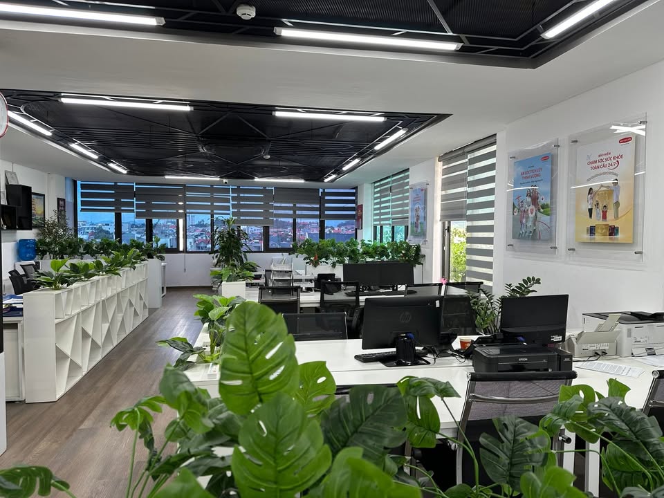 Văn phòng cho thuê mặt đường Phan Chu Trinh, Vĩnh Yên - Full nội thất, sẵn sàng sử dụng!
