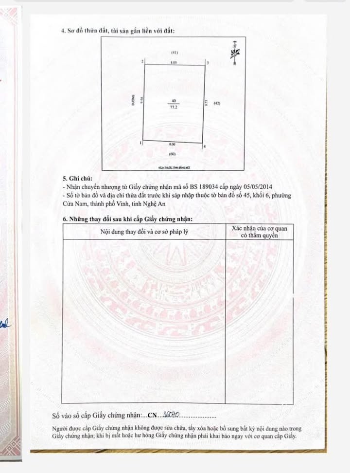 Nhà 2 tầng phường Hồng Sơn 77m² giá 3.8 tỷ - Mặt tiền rộng, nở hậu!