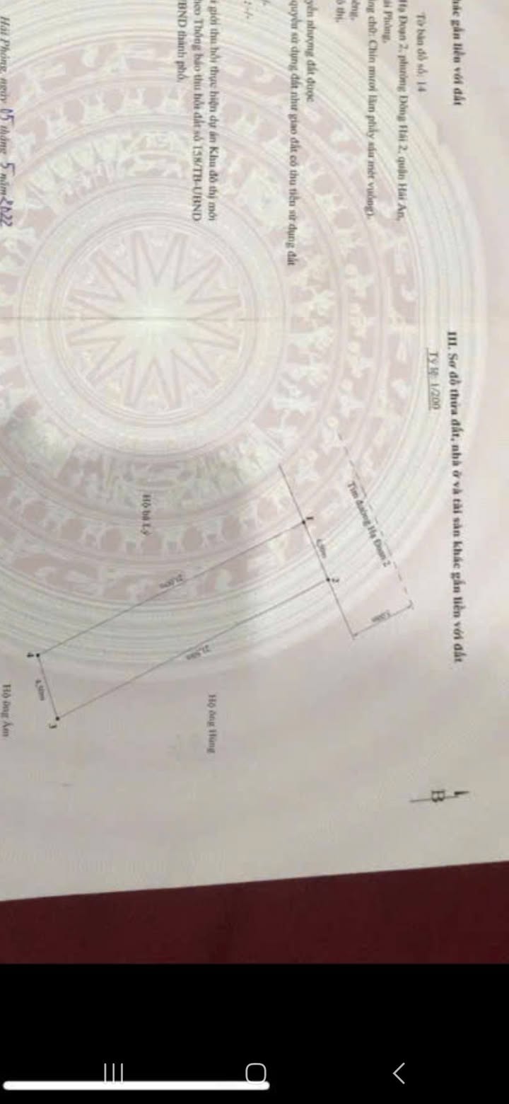 Lô đất đẹp mặt đường Hạ Đoạn 2, Đông Hải 2, Hải An 95m² giá 6 tỷ - Đầu tư sinh lời ngay!