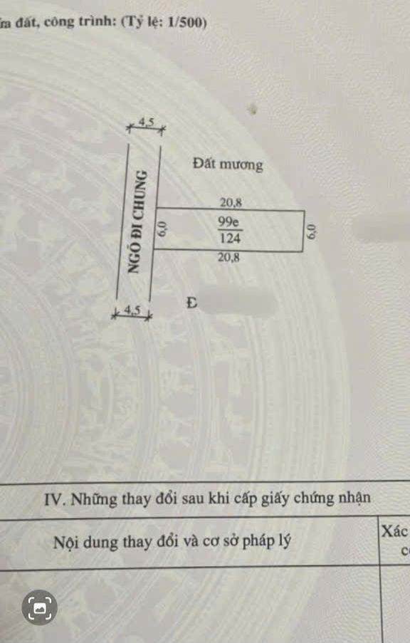 Đất chính chủ Hưng Đạo, Hải Phòng 124m² giá 1.736 tỷ - Ô tô đỗ thoải mái!