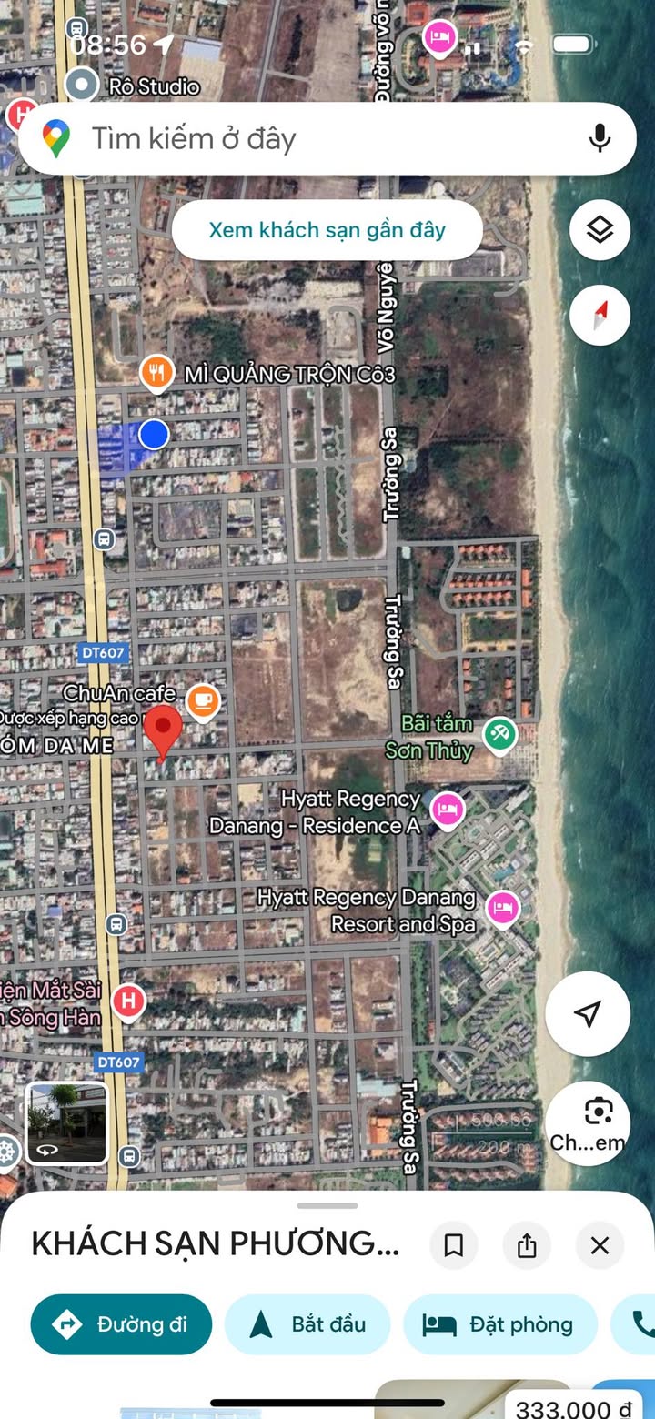 FrontHouse Đường Trần Quốc Hoàn, Hòa Hải 100m² giá 13.5 tỷ - Kinh doanh sầm uất