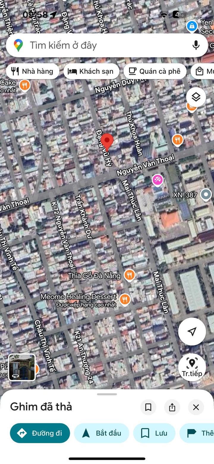 Đất mặt tiền Đặng Vũ Hỷ, Sơn Trà 190m² giá 31.35 tỷ - Vị trí kinh doanh lý tưởng!