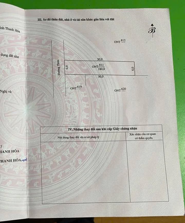 Đất nền Hoàng Sơn, Nông Cống 180m² - Vị trí đắc địa, giá thỏa thuận!