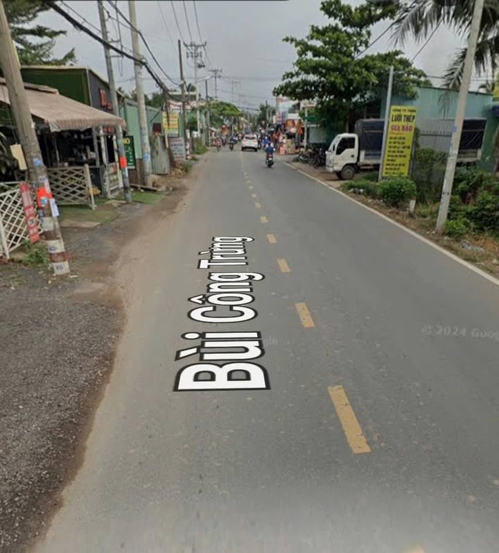 Đất mặt tiền Bùi Công Trừng, Hóc Môn 400m² giá 13 tỷ - Đầu tư sinh lời ngay!