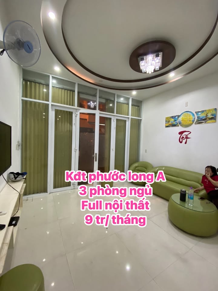 Nhà nguyên căn cho thuê tại KĐT Phước Long A - Nha Trang, 135m² chỉ 9 triệu/tháng!