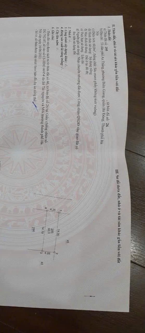 Đất An Thắng Hà Đông 60m² - Ô tô tránh, giá đầu tư hấp dẫn!