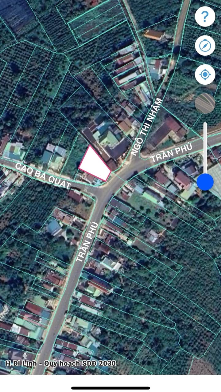 Đất thổ cư 300m² mặt tiền Trần Phú, Di Linh, Lâm Đồng giá 4.4 tỷ - Cơ hội đầu tư sinh lời!