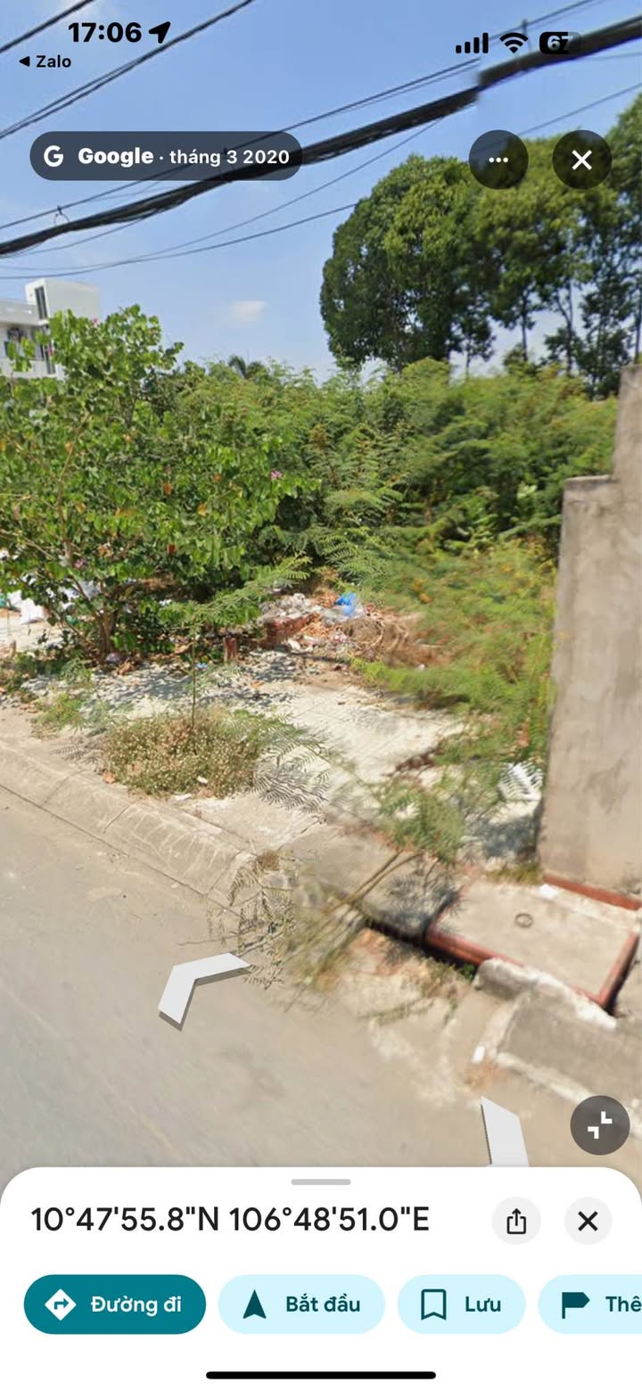 Đất mặt tiền đường Số 1, Phường Long Trường, Q9, 105m² - Vị trí kinh doanh đắc địa!