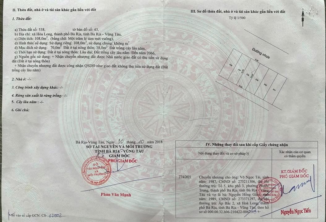 Đất nền Gò Cát 8, Hòa Long, 108m² giá 1.6 tỷ - Cơ hội đầu tư lý tưởng!